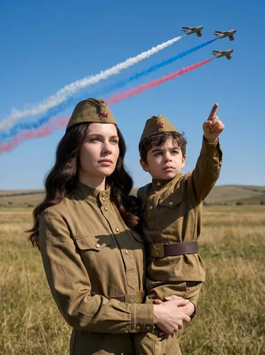 Семейная ИИ фотосессия — пример 8