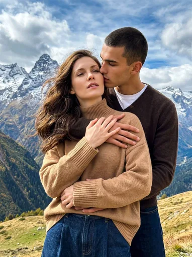 Осенняя ИИ фотосессия — пример 3