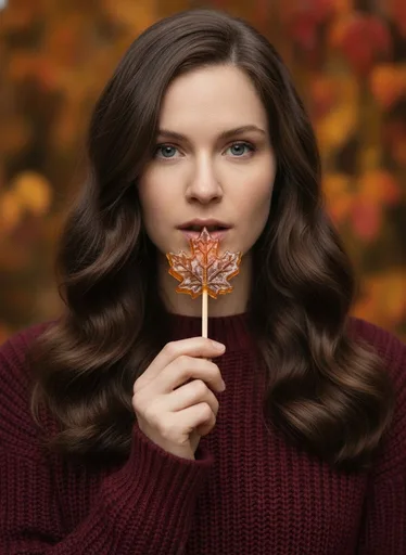 Осенняя ИИ фотосессия — пример 17