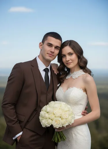 Свадебная ИИ фотосессия — пример 18